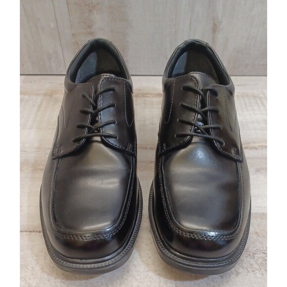 ✅NUNN BUSH BLACK LEATHER OXFORD SHOES MENS SZ 10M MANAGER COMFORT SHOE 84175-001 - Picture 10 of 13